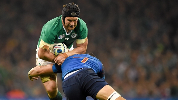 Sean O'Brien played 56 times for Ireland and earned five caps with the Lions