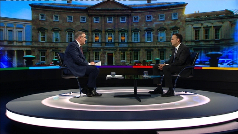 Bryan Dobson was joined in studio by Fine Gael leader Leo Varadkar