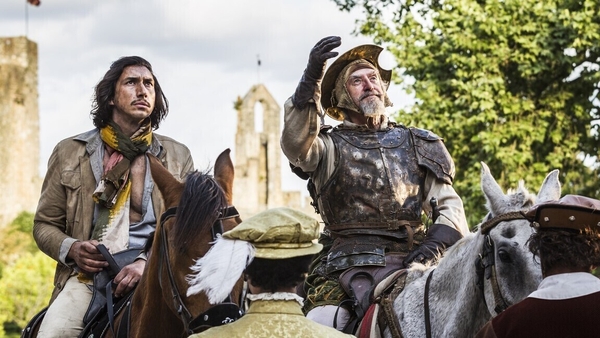 It's our two leads (Adam Driver and Jonathan Pryce) who save the day