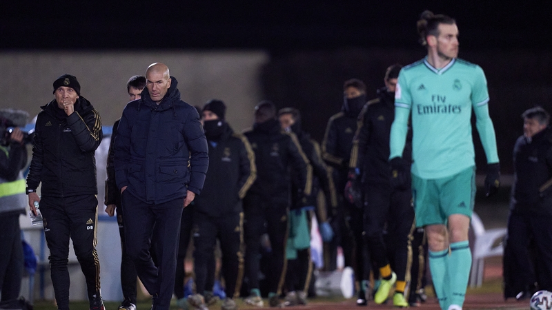 'He wants to be with the team, he wants to play,' Zidane says of Bale