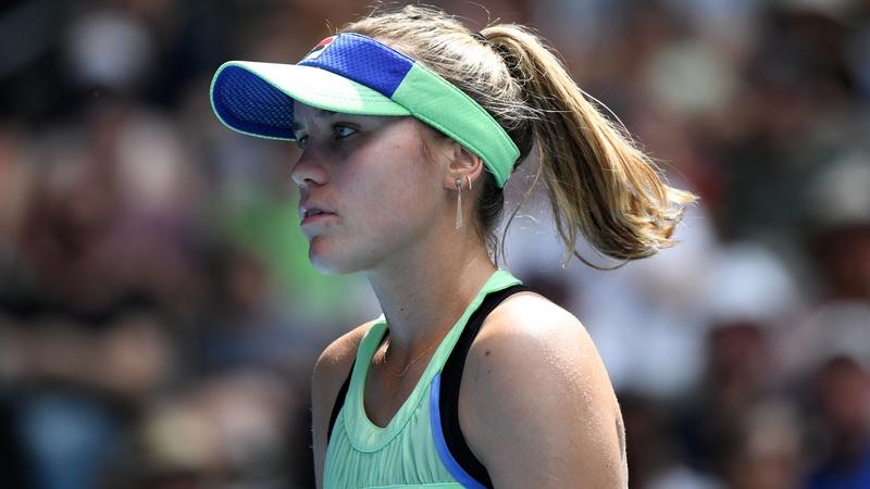 Sofia Kenin has enjoyed her own meteoric rise in women's tennis