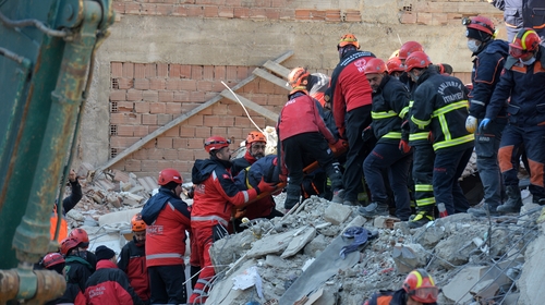 The search for survivors continues in Elazig provinc