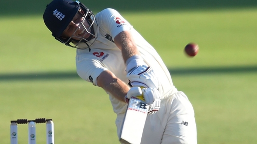 England captain Joe Root top-scored with 58 off 96 balls