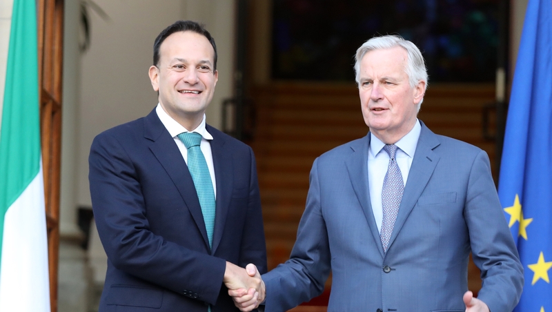 Michel Barnier and Leo Varadkar discussed the next phase of Brexit negotiations (Pic: RollingNews.ie)