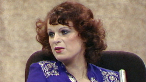 Wendy Lee, author of 'Good in Bed' on The Late Late Show, February 1980