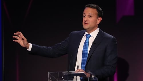 Leo Varadkar criticised spending plans published by both Fianna Fáil and Sinn Féin