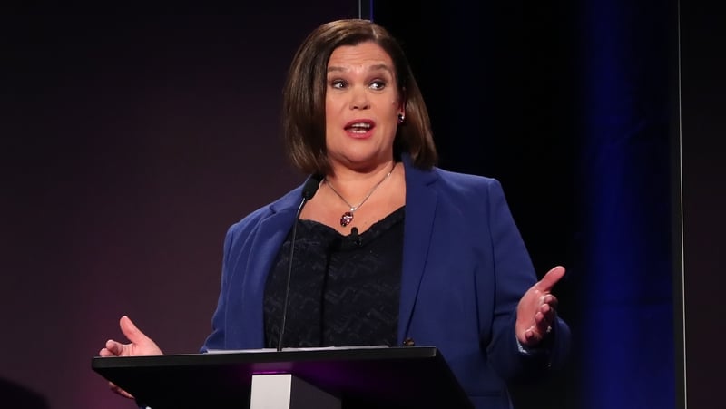 Sinn Féin asked for Mary Lou McDonald to be allowed to participate in the Prime Time debate