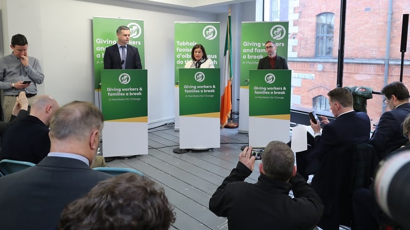 Sinn Féin says it can implement its policies while maintaining a budget surplus