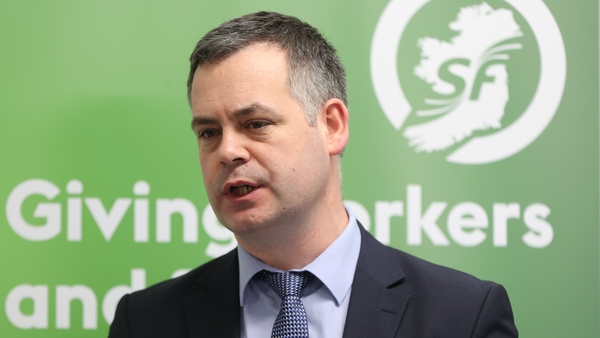 Sinn Féin's finance spokesperson Pearse Doherty has defended his party's election manifesto
