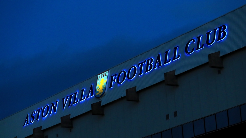 Supporters will not be present in Villa Park