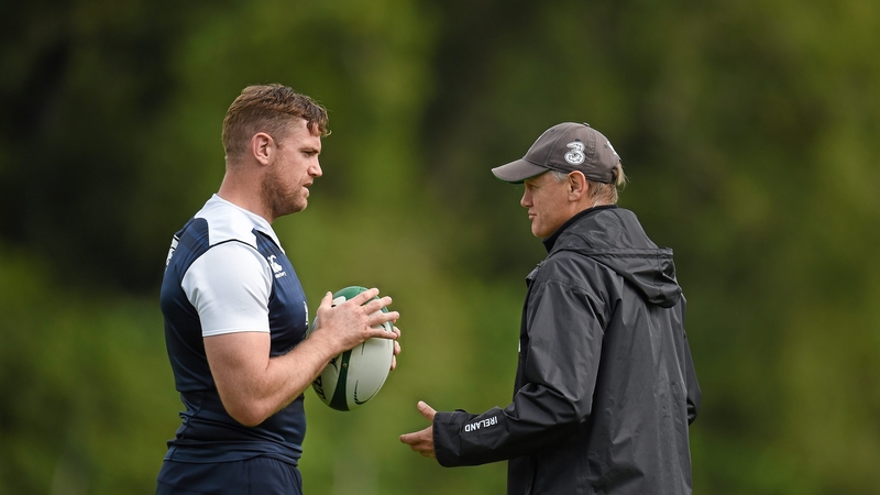 Jamie Heaslip feels it won't be too long before Schmidt is back coaching