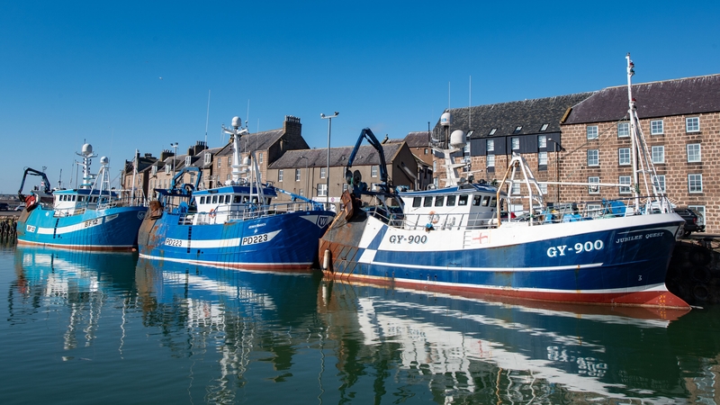 Fishing mostly takes place in UK waters and most of the catch goes to EU fishermen