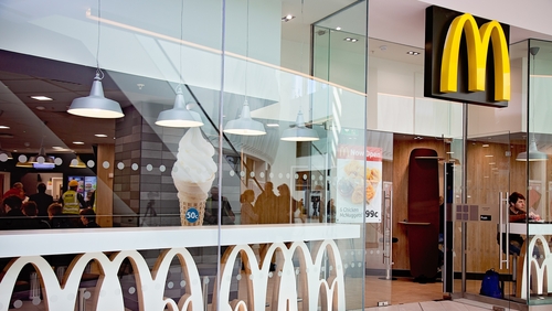 McDonald's has 95 restaurants across Ireland