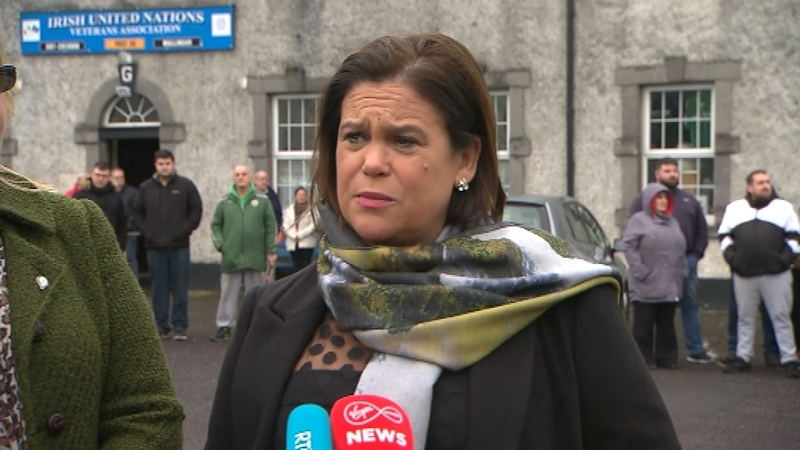 Mary Lou McDonald said many of her party's supporters were "deeply suspicious" of Fine Gael and Fianna Fáil
