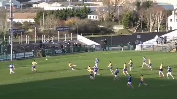 Evan O'Carroll rifles home a brilliant goal