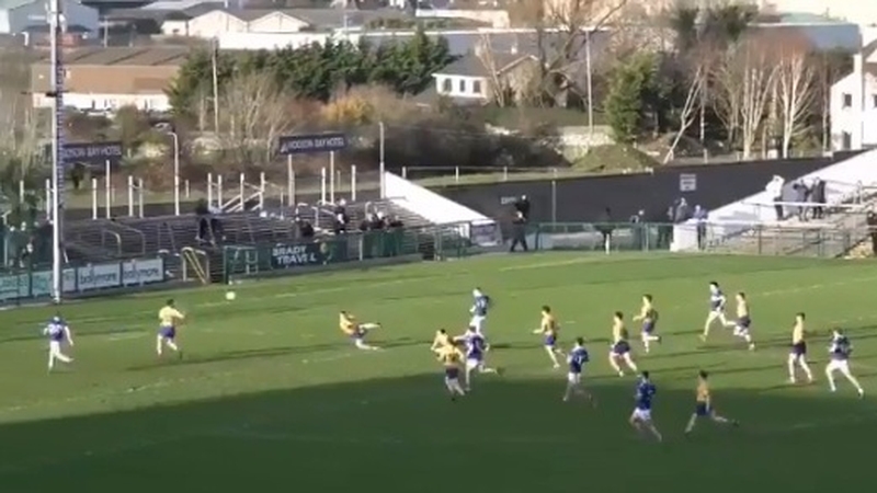 Evan O'Carroll rifles home a brilliant goal