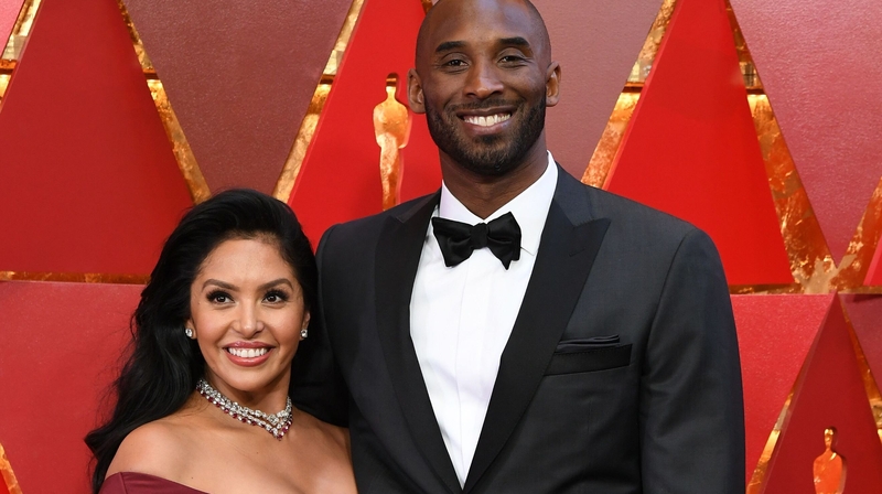 Vanessa and Kobe Bryant pictured at the Oscars in March 2018