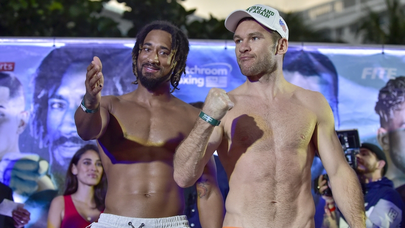 Demetrius Andrade and Luke Keeler