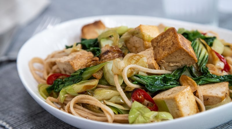 Prep the vegetables up to 3 days in advance and store in a suitable container so that everything is ready to be cooked.