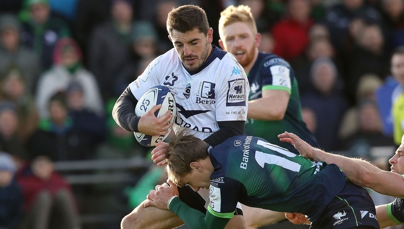 Anthony Bouthier in action against Connacht earlier this season