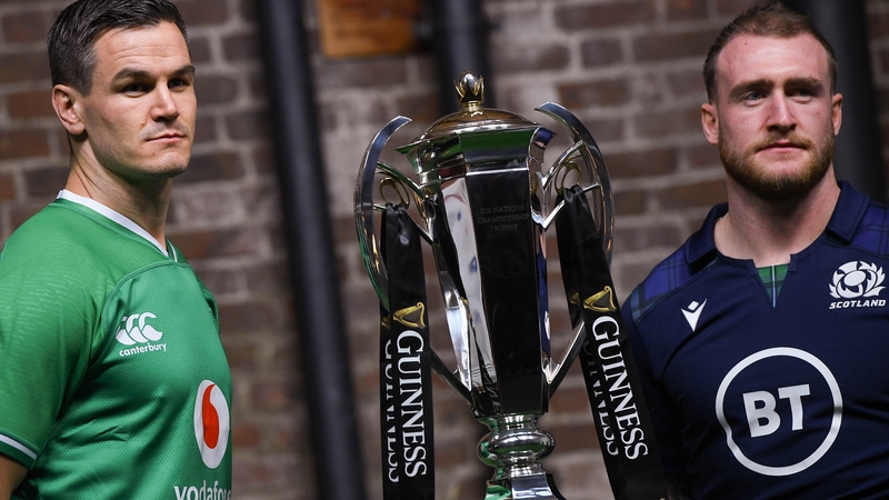 Ireland captain Johnny Sexton and Scottish counterpart Stuart Hogg