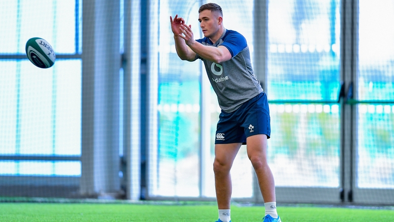 Jordan Larmour will win his 22nd cap on Saturday