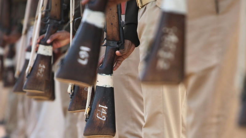 The man was shot dead by police in the state of Uttar Pradesh