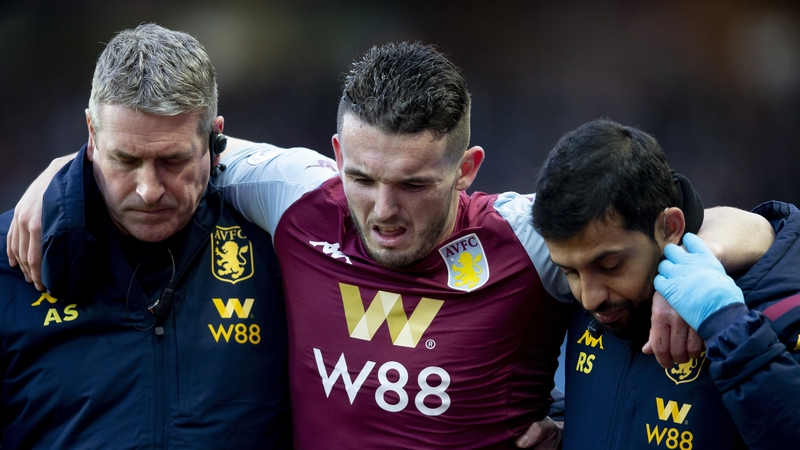 McGinn sustained a fractured left ankle in December