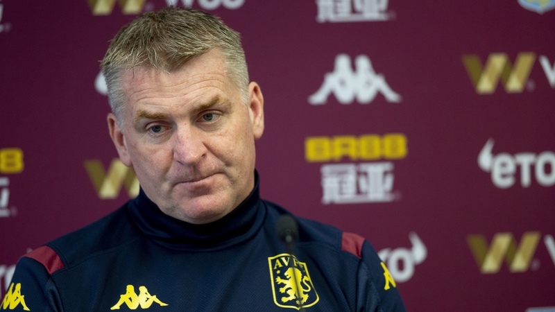 Aston Villa manager Dean Smith