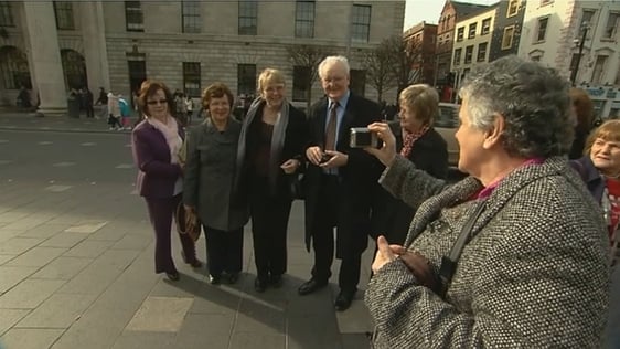 Irish Emigrants in Dublin.