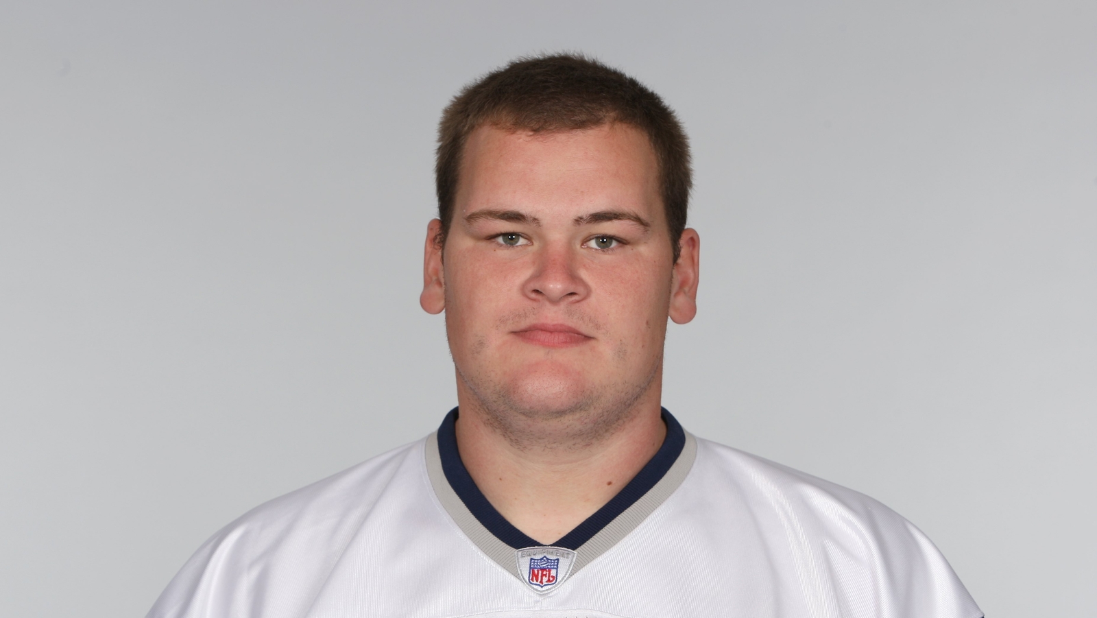 Ryan O'Callaghan during his pro career with the Patriots