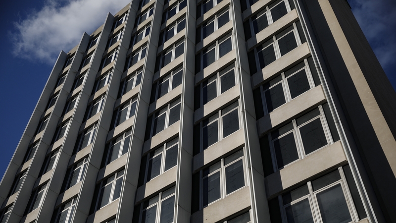 The offices of USA Gymnastics and the US Olympic Committee are seen on November 6, 2018 in Indianapolis, Indiana