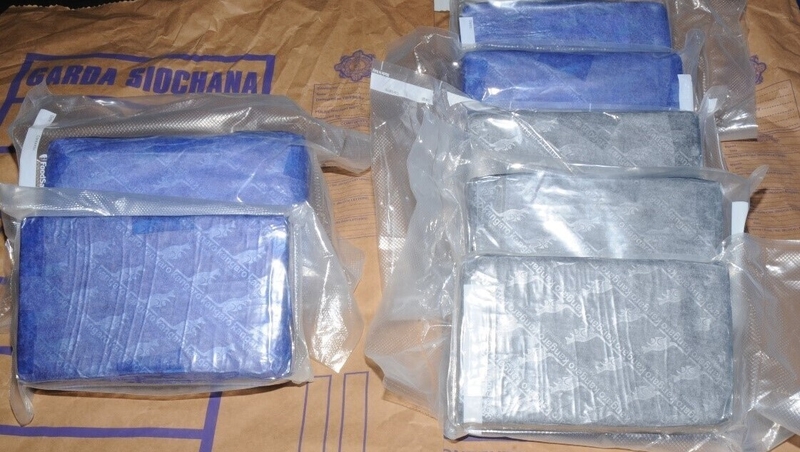 The drugs were seized following a search operation by gardaí