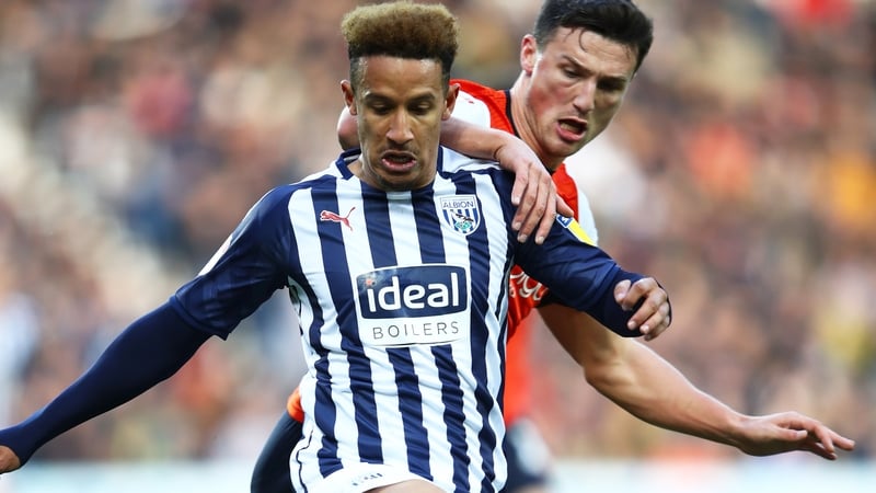 Callum Robinson clad in his new club's colours