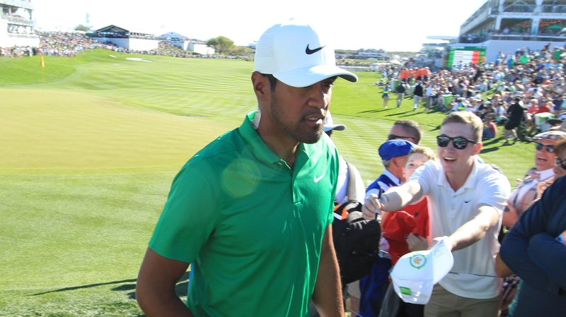 Finau holds a one stroke lead