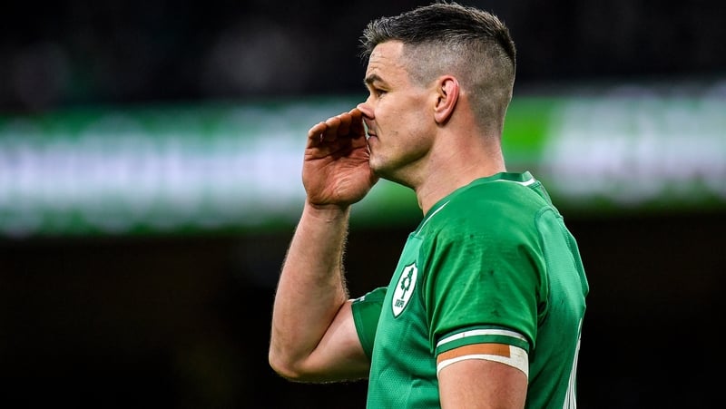 Johnny Sexton has now played in three different decades for Ireland