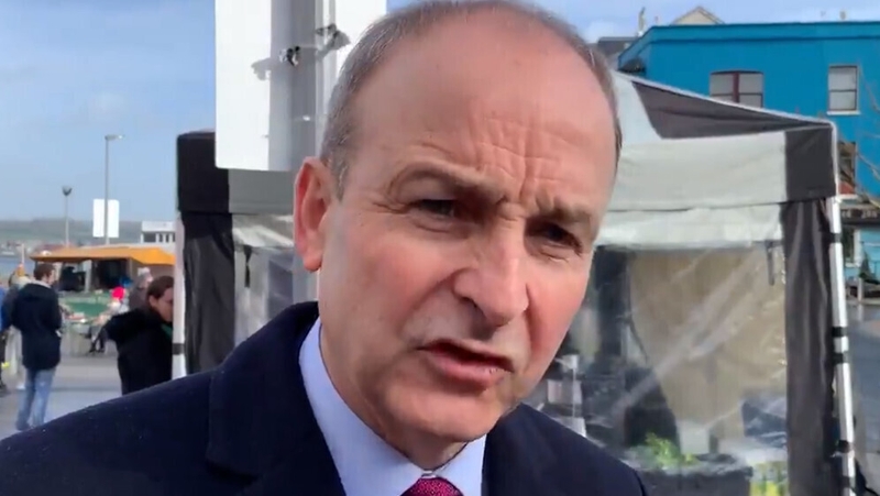 Micheál Martin said the latest opinion poll would energise FF candidates