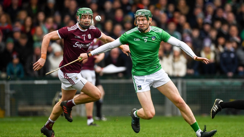 Will O'Donoghue in action against Adrian Touhey