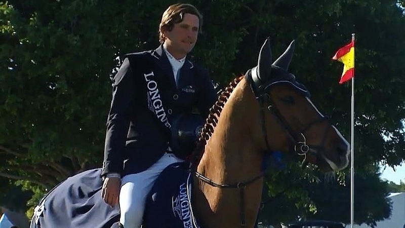 Darragh Kenny went clear twice to secure the victory