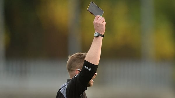 No black card for hurling