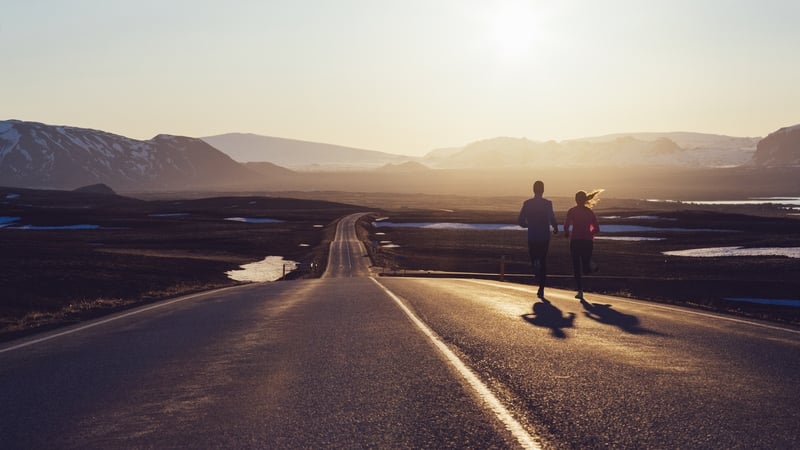 "Running shoes are designed in a way that improves running efficiency" Photo: Getty Images