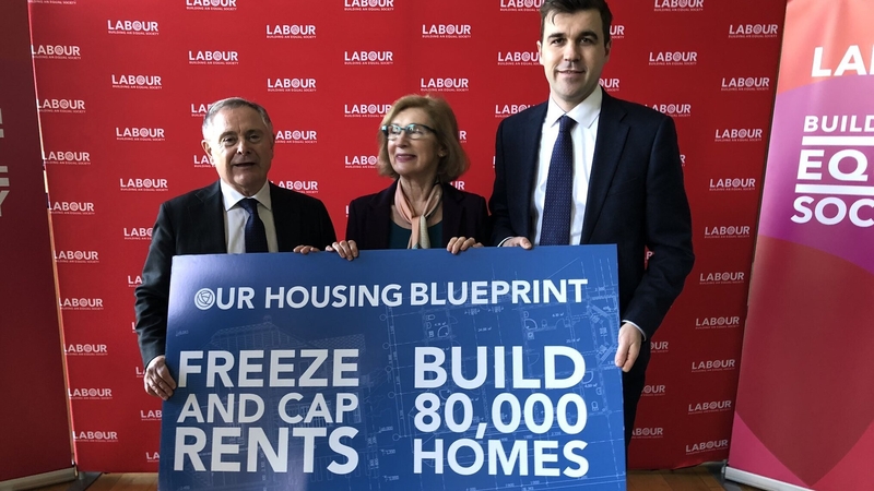 Launching the party's proposals to help solve the housing crisis, Brendan Howlin described the rainy day fund as a 'con'