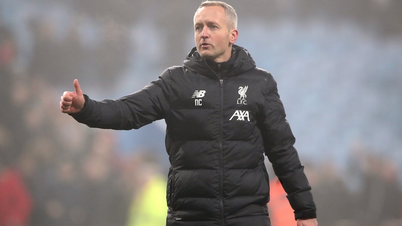 Liverpool under 23 manager Neil Critchley