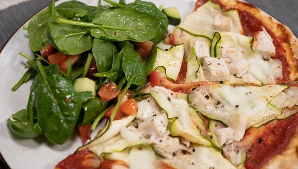 Chicken & Courgette Pizza