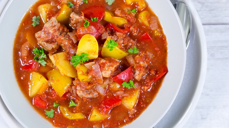 Once made this recipe can be put in the fridge within 2 hours of cooking and can be stored in an airtight container for up to 3 days.