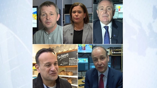 The questions for the five leaders came from children around the country