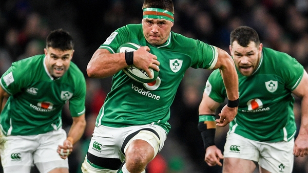 CJ Stander was man of the match against Scotland