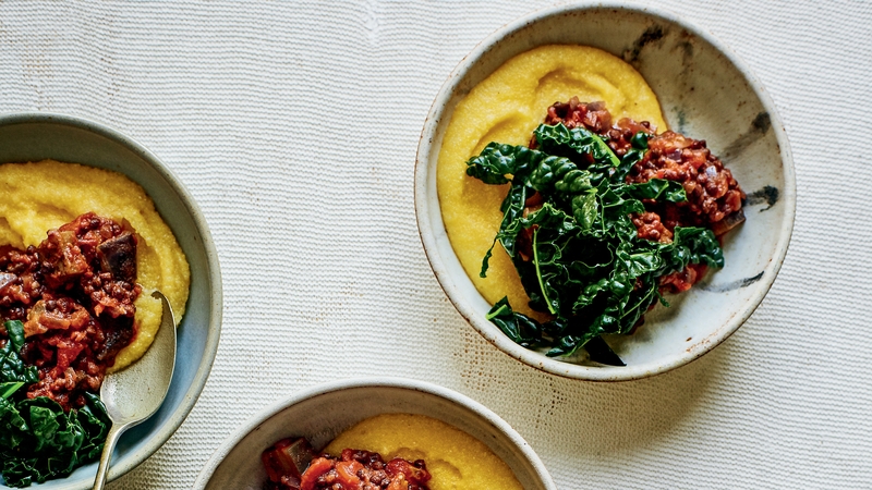 Meat-free, simple, and you can serve it with whatever you fancy.