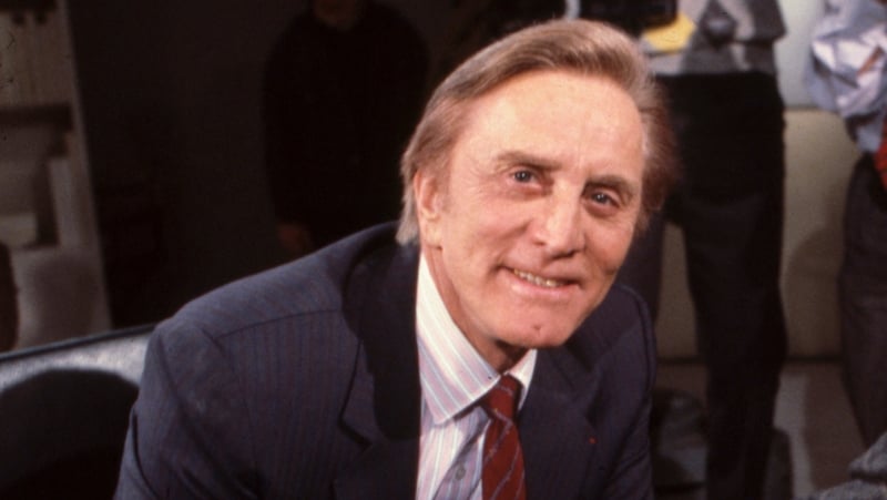Kirk Douglas enjoyed a six-decade career