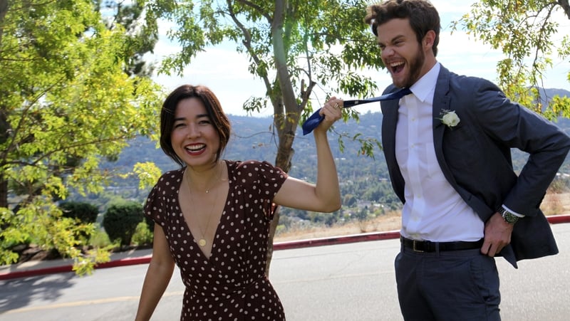The scene-stealing Maya Erskine and Hunger Games alumnus Jack Quaid play Alice and Ben; friends since college trying to brave their way through wedding season